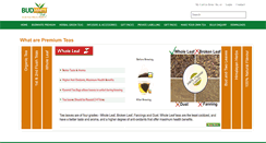 Desktop Screenshot of budwhitetea.com